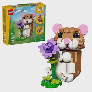 LEGO Creator 3in1 - Cute Hamster with a Flower 31376