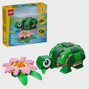 LEGO Creator 3in1 - Turtle with a Water Lily Flower 31377