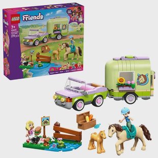 LEGO Friends - Horse and Baby Foal Trailer 42695