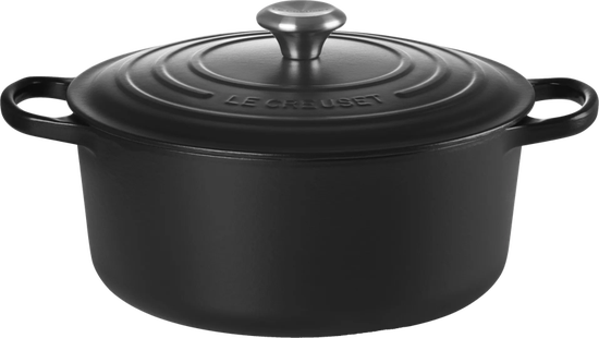 Le Creuset Signature Ronde Braadpan 28 cm Mat Zwart