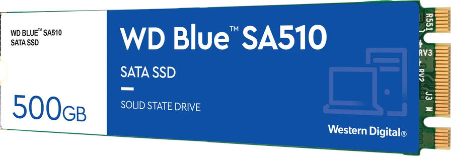 WD Blue SA510 500GB SATA M.2 SSD