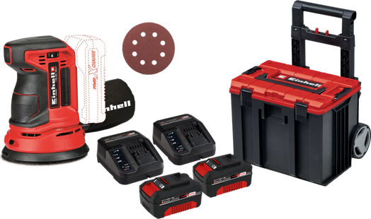 Einhell TE-RS 18 Li Solo 4,0 Ah Accu (2x) E-Case L Starterspakket