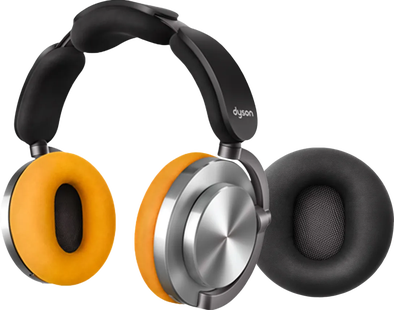 Dyson OnTrac Aluminium met oorkussen Zwart