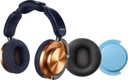 Dyson OnTrac Koper + oorkussen Zwart + oorschelp Blauw