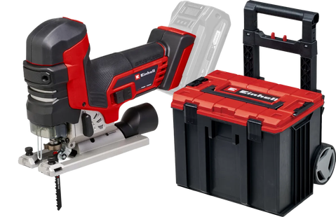 Einhell TP-JST 18/135 Li BL Solo (zonder accu) + Einhell E-Case L