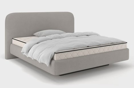 Bedframe Rosello 160 x 200 cm chenille met opbergruimte | NADUVI Collection