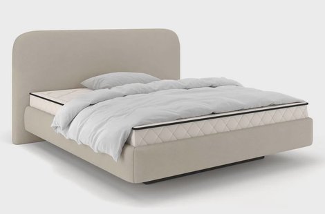 Bedframe Rosello 160 x 200 cm chenille met opbergruimte | NADUVI Collection