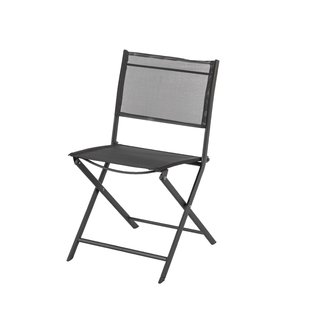 Central Park Tuinstoel Stacy Staal/textileen Antraciet