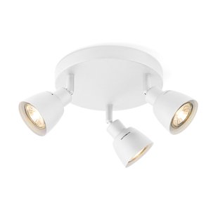 Home Sweet Home Opbouwspot Aka - Wit - D25cm - 3xgu10