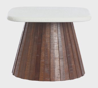 Light & Living Bijzettafel 'Okato' Teakhout, 35cm hoog