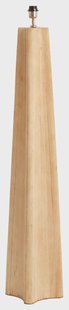 Light & Living Vloerlamp 'Navelli' Mangohout, 125cm, kleur Naturel (excl. kap)