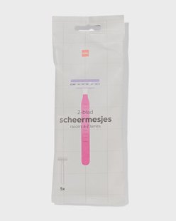 HEMA Dames scheermesjes 2 bladen - 5 stuks