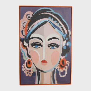 Kersten Lady Wandschilderij 90 x 60 cm