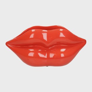 Kersten Lips Bloempot - Rood