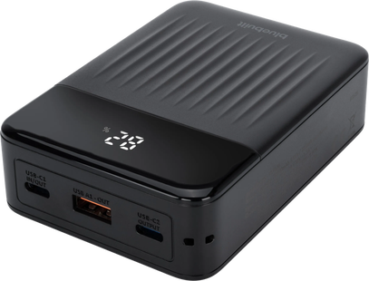 BlueBuilt Power Bank 20.000 mAh met Snelladen Zwart