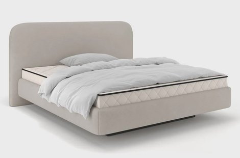 Bedframe Rosello 120 x 200 cm chenille met opbergruimte incl. matras | NADUVI Collection