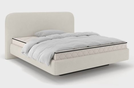 Bedframe Rosello 180 x 200 cm chenille met opbergruimte incl. matras | NADUVI Collection