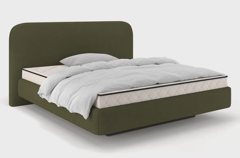 Bedframe Rosello 120 x 200 cm chenille met opbergruimte incl. matras | NADUVI Collection