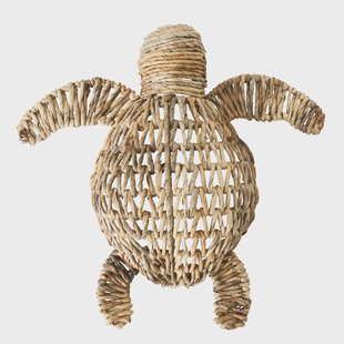 MUST Living Decoratie 'Turtle Feny' Small 43cm, Abaca