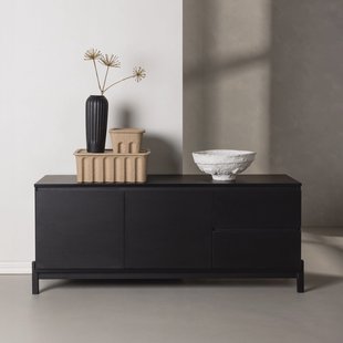 Nohr Dressoir 'Deven' 138cm, kleur Zwart