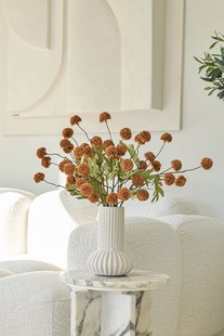 Boeket Pompom Koffie