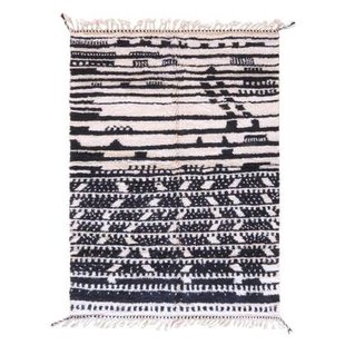AFK Living vloerkleed Berber - handgemaakt - Wol - 184 x 267 cm