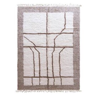 AFK Living vloerkleed Berber - handgemaakt - Wol - 245 x 352 cm