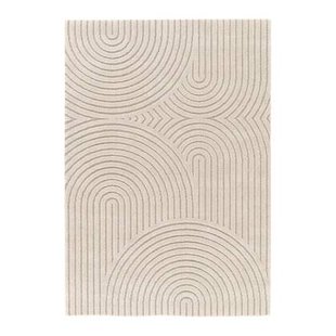 AFK Living vloerkleed Groove - reliëfeffect - beige