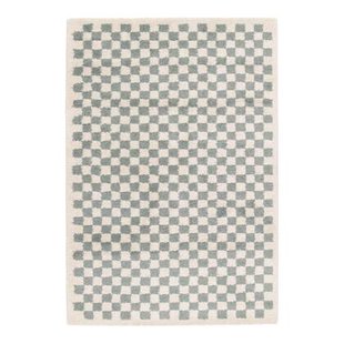 AFK Living vloerkleed Checkers - zeer zacht - groen