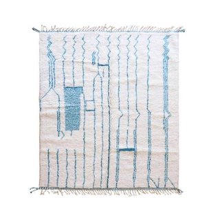 AFK Living vloerkleed Berber - handgemaakt - Wol - 214 x 280 cm