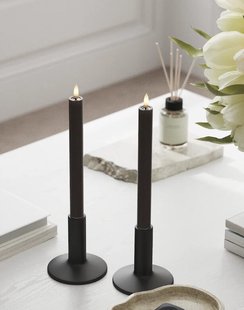 LED Dinerkaars Mocca 2st - ø 2,2 x 24 cm