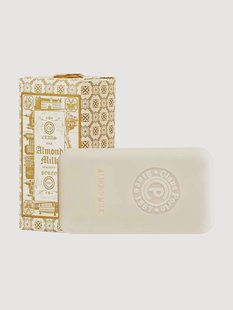 Handgemaakte zeep Amandelmelk (roos, amandel, vanille &amp; meidoorn)