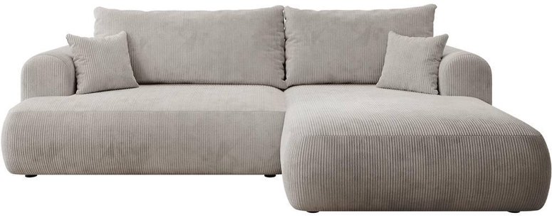 Hoekslaapbank Philipa ribstof rechts | NADUVI Collection