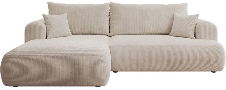 Hoekslaapbank Philipa ribstof links | NADUVI Collection