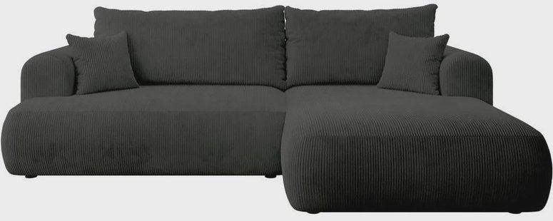 Hoekslaapbank Philipa ribstof rechts | NADUVI Collection