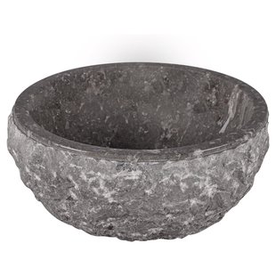 Differnz ASTI Waskom - 38cm - gepolijst natuursteen - grijs 36.102.45