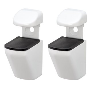 Duraline Plankdrager Clip Mini S/2 Mat Wit Ral9003 4pp