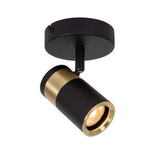 Lucide Wandlamp Gorik Zwart Gu10