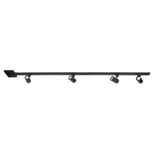 Lucide Track Basisset Amigo - 1-fase Railsysteem / Railverlichting - 2 Meter - Zwart