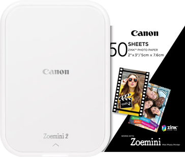 Canon Zoemini 2 Wit + 50 vellen fotopapier