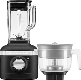 KitchenAid Artisan K400 5KSB4026EBK Vulkaanzwart + citruspers opzetstuk