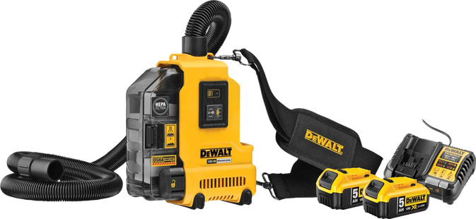 DeWalt DWH161N-XJ 5,0 Ah Accu (2x) Starterspakket