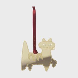 Pluto Design Lisa Larson Felix decoratiehanger Goudkleurig