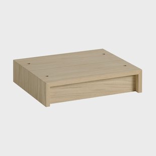 Muuto Stacked opbergsysteem plint 43,5x35 cm Eikenhout