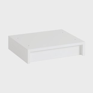 Muuto Stacked opbergsysteem plint 43,5x35 cm Wit