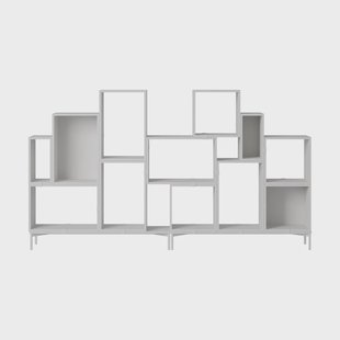 Muuto Stacked opbergsysteem boekenkast configuratie 3 Grijs