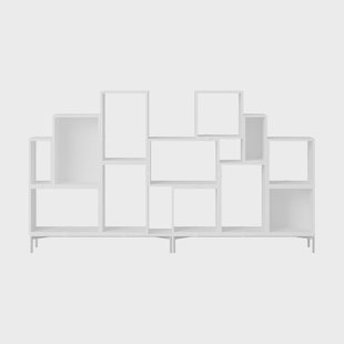 Muuto Stacked opbergsysteem boekenkast configuratie 3 Wit