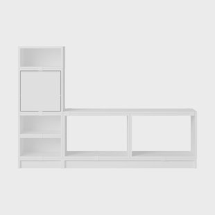 Muuto Stacked opbergsysteem hal configuratie 1 Wit