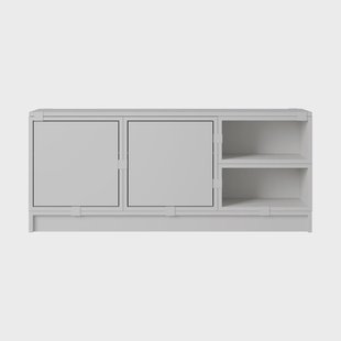 Muuto Stacked opbergsysteem hal configuratie 2 Grijs