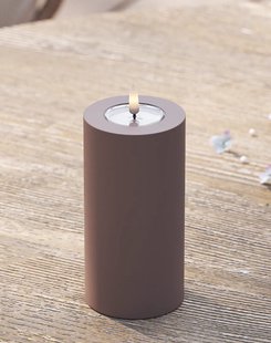 LED Stompkaars Mocca - ø 7,5 x 15 cm